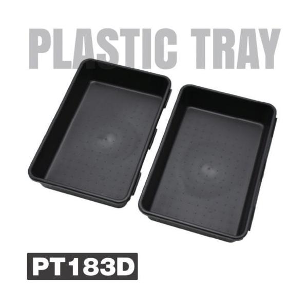 《メーカー》（株）ワールドツール《品番》2003000011838《特長》●ツールボックスやキャビネット内の整頓に重宝するプラスチック製トレーです。●バラバラになりやすい小物やハンドツールなどを、見やすく使いやすい配置で収納できます。●トレ...