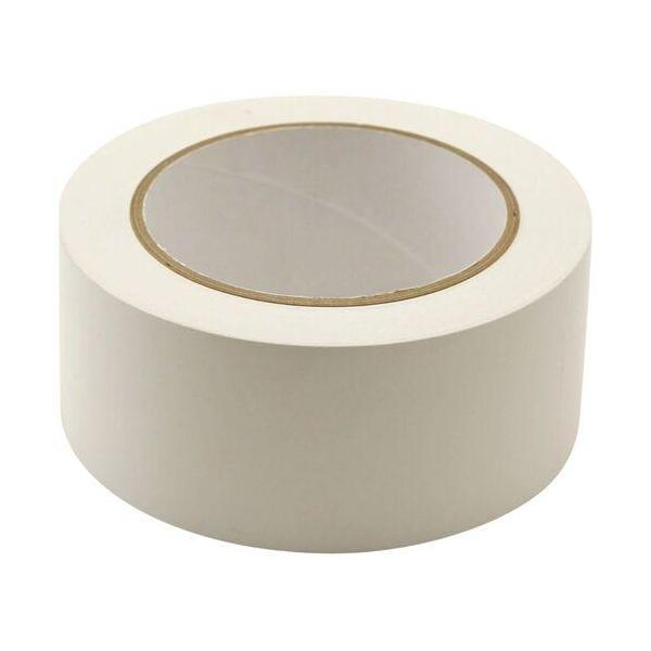 ■ホリコー ラインテープ エコノミーラインテープ 白 50mm×33m【6949366:0】[店頭受取不可]