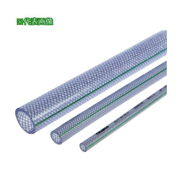 《メーカー》トラスコ中山（株）《品番》EBH-8135-20《特長》●耐圧性・透明性・柔軟性にすぐれたエコノミー価格の日本製ブレードホースです。透明性に優れ、流体の目視確認が容易です。ＲｏＨＳ２適合品です。●ライン入りのため、配管時によじれ...