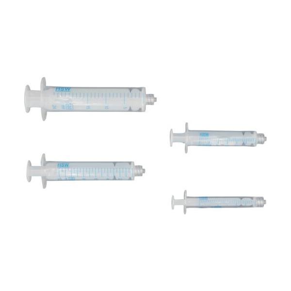 ■HENKE ルアーロックオールプラスチックシリンジ20mL 1袋=100本入【7020804:0】[店頭受取不可]