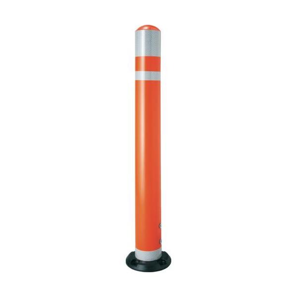 ■積水 生活道路用安全区分標 セイフティポスト レッド H800mm【7125850:0】[店頭受取不可]
