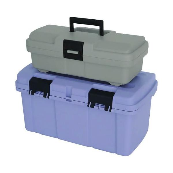 《メーカー》（株）リングスター《品番》PD-4600W LV/SGY《特長》●売れ筋商品がセットになり、限定カラ―で登場しました。《用途》●電動工具の収納に。《仕様》●色:ラベンダー/サンドグレー●南京錠(別売):取付不可●【ラベンダー（大...