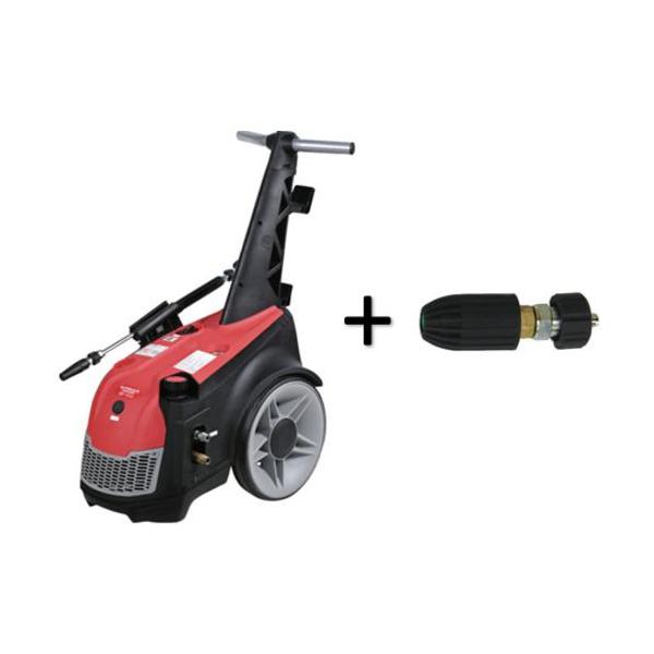 ■スーパー工業 【期間限定キャンペーン】 200V高圧洗浄機 (2.2kW)+トルネードノズル1.1セット【7302406:0】[店頭受取不可]