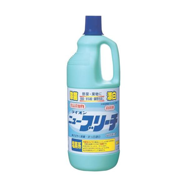 《メーカー》ライオン（株）《品番》BLNB15G《特長》●塩素系漂白剤です。●食品添加物なので、食品の殺菌と厨房の漂白・除菌・除臭に使用できます●洗剤ではとれないふきんのシミ・茶碗の茶渋・プラスチック製品の黒ずみを落とし、ばい菌を取り除いて...