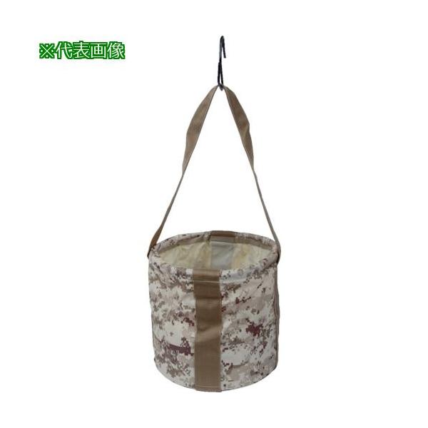 《メーカー》トラスコ中山（株）《品番》TMBD-270-AT《特長》●内側に工具を差せるアタッチメントと外側に軽量道具を仕舞えるポケット付タイプです。●注目のデジタル迷彩柄を取り入れたスタイリッシュな電工バケツです。●耐荷重9kgです。●耐...