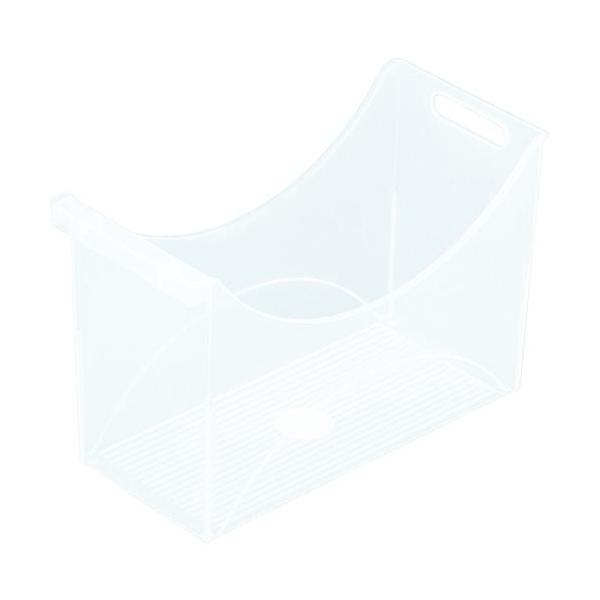 《メーカー》アイリスオーヤマ（株）《品番》B-FB340W-C《特長》●BOXの底を山切り形状にしたことでファイルが曲がりにくくなります。●上からも横からも見えるインデックススペースで机の引き出し内やロッカー内でも分かります。●横だけでなく...