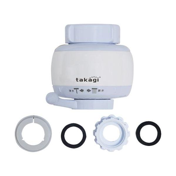 《メーカー》（株）タカギ《品番》K576《特長》●簡単取り付けの家庭用簡易浄水器です。(使いきりタイプ)●蛇口に取り付けるだけで水道水の塩素を除去できる商品です。●レバーで浄水／原水の切り替えができます。(ろ過流量 1.0L/分、浄水能力 ...