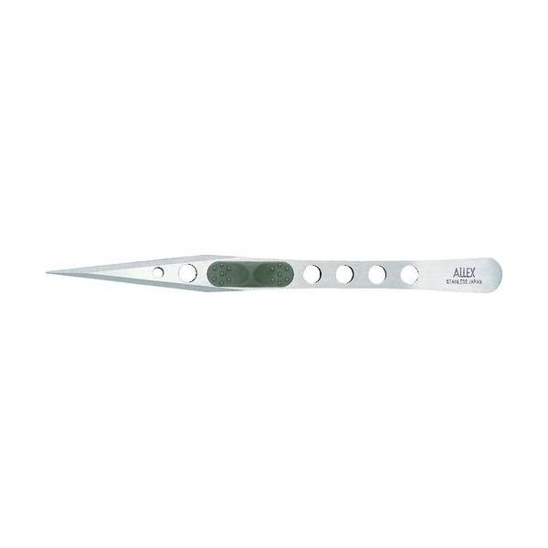 ■ALLEX ピンセット P-1P(プレーン)【8248277:0】[店頭受取不可]