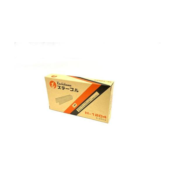 《メーカー》（株）立川ピン製作所《品番》H-1204《特長》《用途》●椅子のレザー・布張り●ベニヤ張り《仕様》●肩幅(mm):12●足長(mm):4●線材幅(mm):0.95●線材厚さ(mm):0.65《仕様２》●適合機種　AH1212●適...