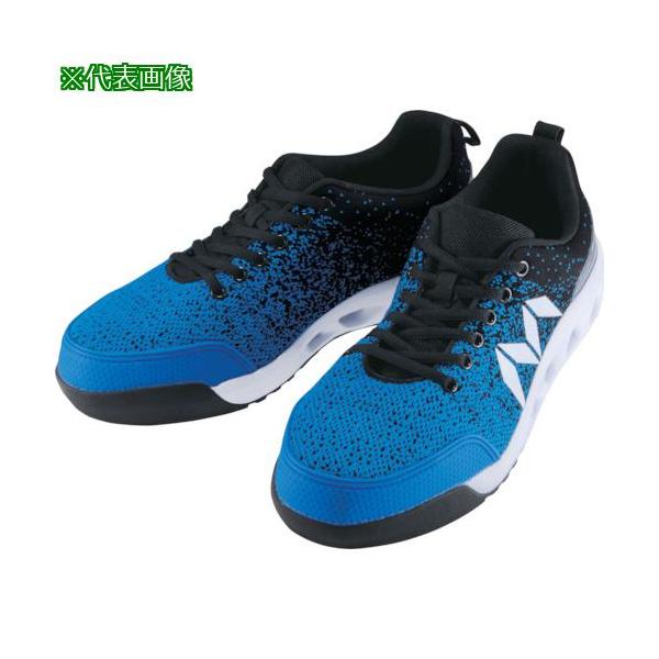 ■MARUGO マンダムニット#001 ブルー/ブラック 27.0cm【8368764:0】[店頭受取不可]