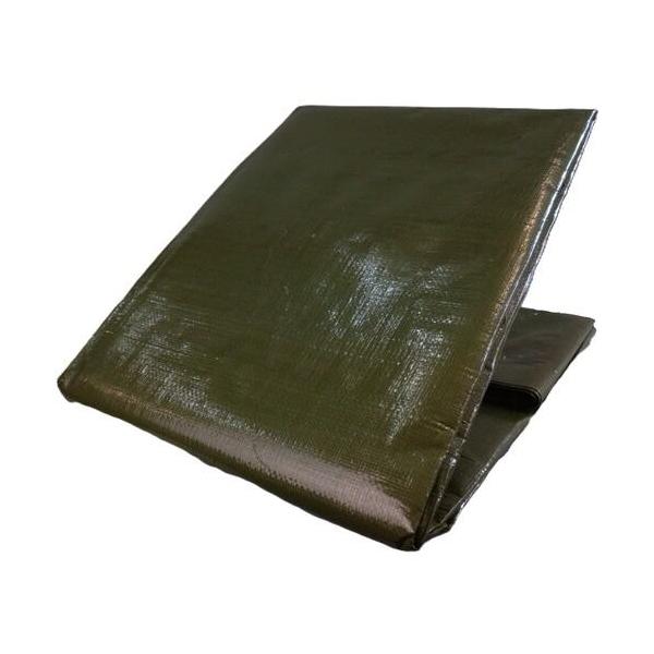 《メーカー》（株）ユタカメイク《品番》OGS-405《特長》●紫外線耐候剤配合で防水性が高いです。●超厚手#4000タイプです。《用途》●緑地地帯工事の養生や資材カバー《仕様》●色:ODグリーン●幅(m):2.7●長さ(m):3.6●厚さ(...
