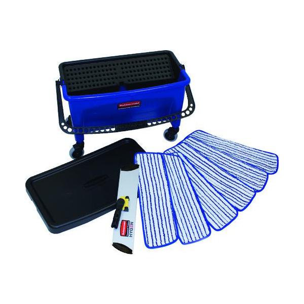 《メーカー》ニューウェルブランズ・ジャパン合同会社《品番》RMQ050《特長》●マイクロファイバーの仕上げ用モップセットです。《用途》《仕様》●幅(mm):457●奥行(mm):127●色:ブルー《仕様２》●対応ハンドル:クイックコネクトモ...