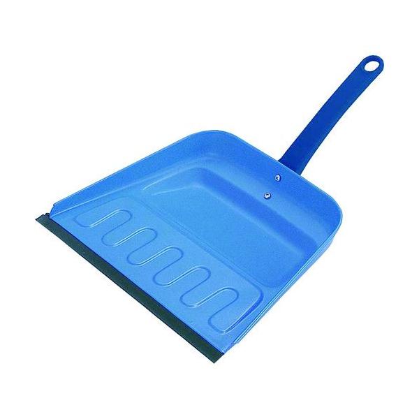 《メーカー》山崎産業（株）《品番》DS721-000X-MB《特長》●軽量でコンパクトなハンドタイプのチリトリです。●先ゴム付きで残さずゴミを掃き込めます。《用途》《仕様》●色:青●幅(mm):256●奥行(mm):340●高さ(mm):4...