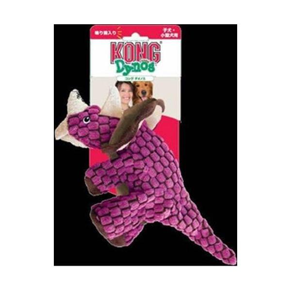 コング犬用ソフトトイ。恐竜型の強化生地を使用、鳴り笛入り。【原産国】中華人民共和国【原材料】ポリエステル、プラスチック、ナイロン