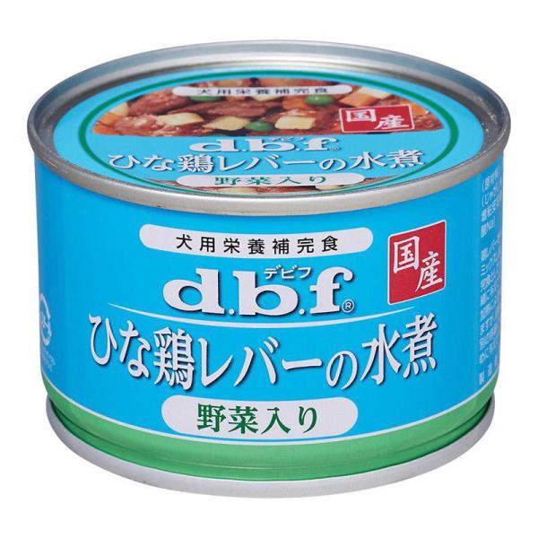 他サイト： 【セット販売】 デビフ ひな鶏レバーの水煮 野菜入り 150g (×6セット)の商品画像