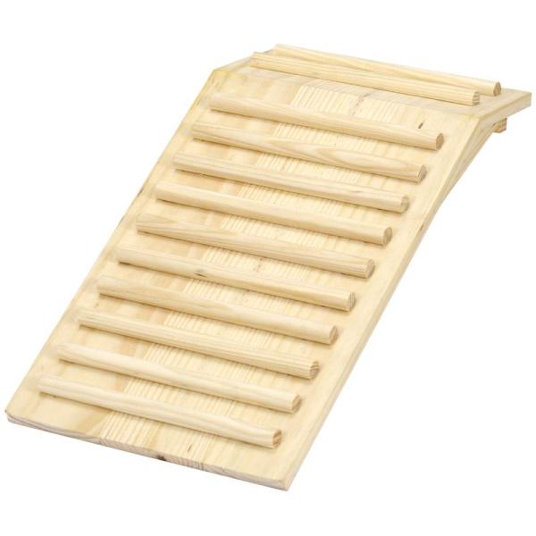 飼育ケージの前面扉から安全に出入りできますケージからの出入りをよりスムーズに。イージーホームシリーズをはじめ幅広いケージで使用できます。【材質・素材】天然木【原産国または製造地】ベトナム【サイズ】幅255×奥行60×高さ435mm