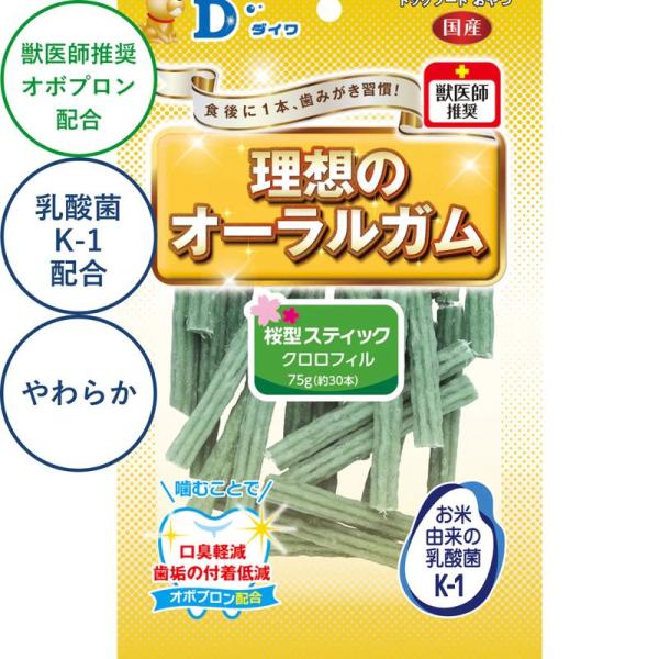 理想のオーラルガム 新桜型スティッククロロフィル