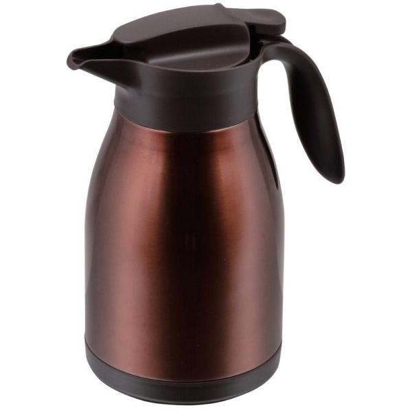 他サイト： パール金属 ネオイーシス ステンレステーブルポット 1.5L ブラウンの商品画像