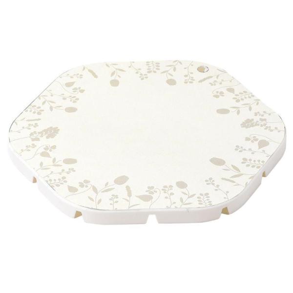 ●製品サイズ（約）：185×200×12mm●製品重量（約）：276g●材質：鉄（メラミン焼付け塗装）●原産国：日本〇ボウルなどの一時置きに〇フック穴付きで収納にも便利〇6本爪の五徳専用です。コンロの機種や五徳の形状により、使用できない場合...