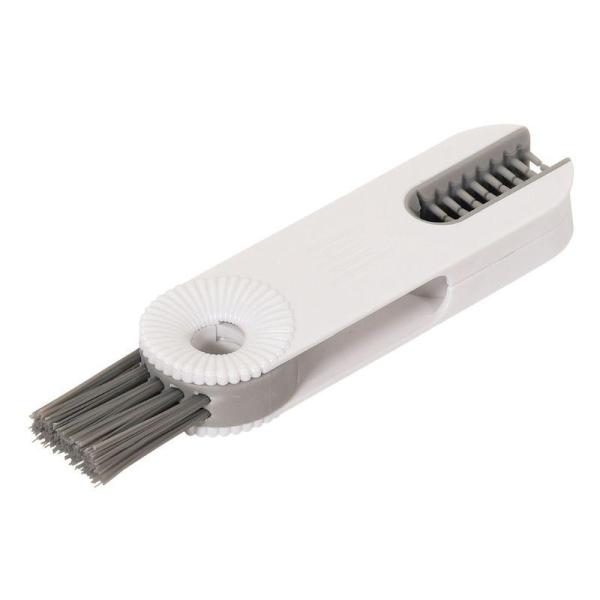 ●3つの機能でボトルのフタやパッキン洗いに便利な、ボトルメーカーの考えたボトル用お掃除ブラシ。●毎日使うものだから隅までキレイにお手入れしたい、ボトルのお手入れのお悩みを解決する便利なブラシ。●溝ブラシは凹凸や角の汚れ落としに、隙間ブラシは...