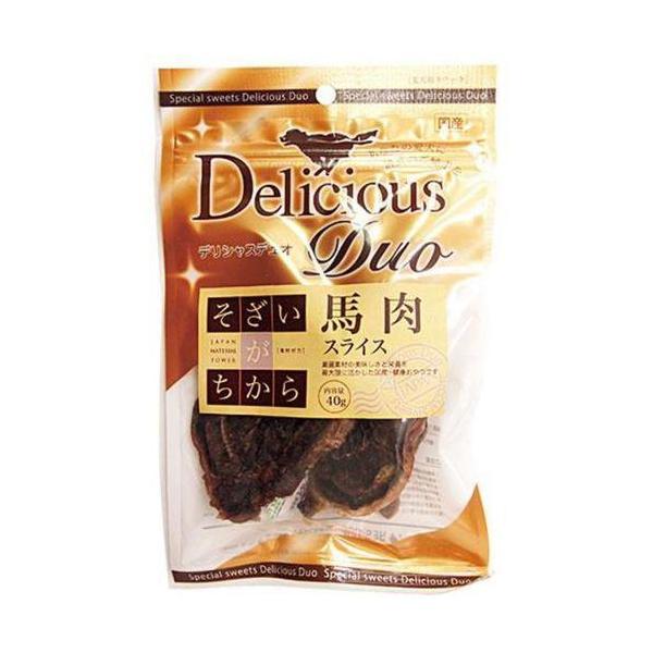 ワイエスワン 犬用おやつ デリシャスデュオ そざいがちから 馬肉スライス