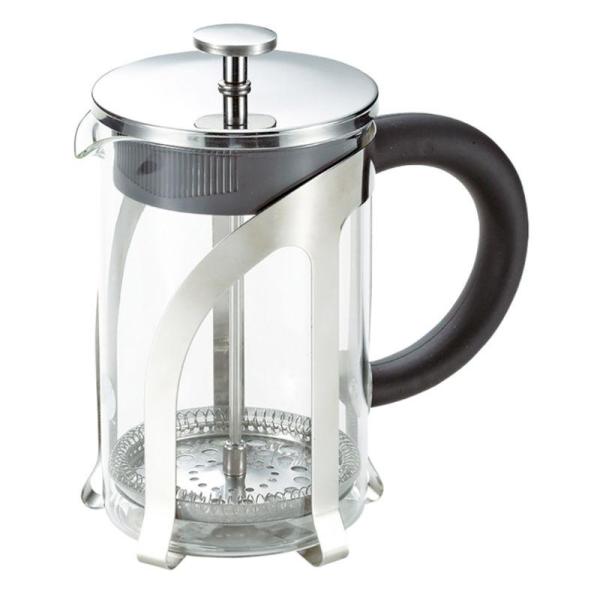 【特長】フレンチプレス式はコーヒーの油分をしっかりと抽出できることが特徴であり、コーヒー本来の美味しさを引き出すことができるコーヒー抽出器具と言われています【仕様】○製品サイズ（約）：171×102×185mm○容量:（約）800ｍｌ○製品...