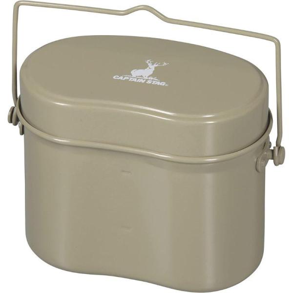 他サイト： キャプテンスタッグ 兵式ハンゴー4合 カーキ UH-4119の商品画像