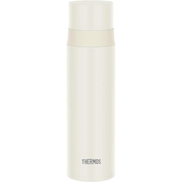 THERMOS（サーモス） 水筒 ステンレスボトル 500ml ホワイト コップ