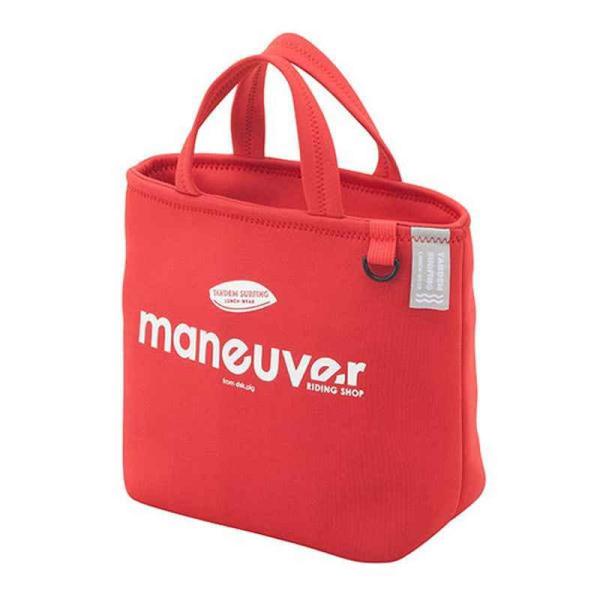 他サイト： シービージャパン 保冷ランチトートバッグ maneuver 保冷バッグ ウエットスーツ素材 マヌーバ レッドの商品画像