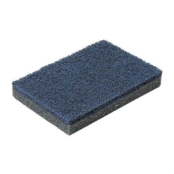 通常研磨材の約1/30の大きさ(メーカー比)の特殊研磨超微粒子を使用しているので、水だけでシンクの汚れを取ることができます。落ちにくい汚れには洗剤を使用しますと効果的です。人工大理石を不織布面でこする場合は色・材質により跡が残る場合もござい...