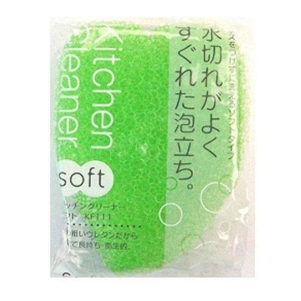 【特長】キズをつけずに洗える、ソフトタイプのスポンジです。水きれ・泡切れがよい衛生的な目の粗いウレタン、洗剤含みのよいウレタン、汚れをしっかり落とすナイロン不織布（特殊粒子加工）を貼りあわせた3層構造です。カラフルで可愛いハート型、使う場所...