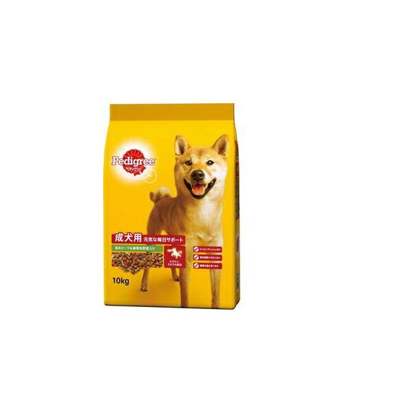 他サイト： マースジャパン ペディグリー 成犬用 旨みビーフ緑黄色野菜 10kgの商品画像
