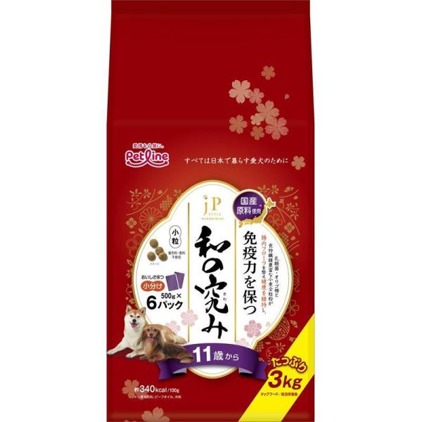 他サイト： ペットライン JPスタイル和の究み 小粒 11歳からの商品画像