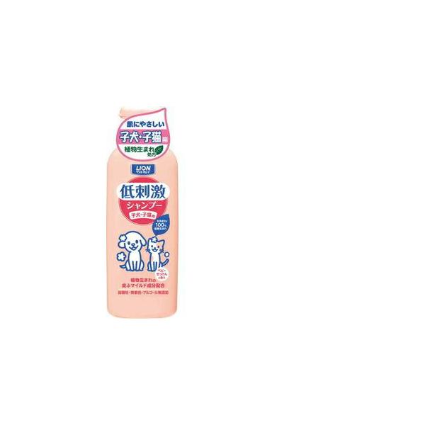 ●デリケートな肌の子犬子猫や皮ふの弱い愛犬・愛猫におすすめ！●洗う成分の100％が植物生まれ。デリケートな肌の子犬子猫や皮ふの弱い愛犬・愛猫におすすめの低刺激シャンプー。植物生まれの皮ふマイルド成分配合。アミノ酸系洗浄成分配合。ふんわり泡立...
