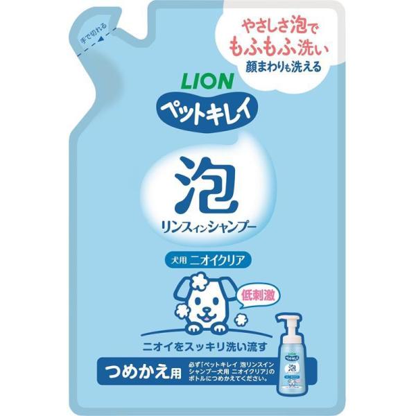 泡で出るから液だれしにくく、願まわりも洗いやすい。洗浄成分の100％が植物生まれ。泡立ていらずのらくらくシャンプー。きめ細かい泡で汚れ・ニオイをすっきり洗い流す。〇犬用〇内容量：180ml〇原材料：水、洗浄剤、保湿剤、防腐剤、香料、pH調整...