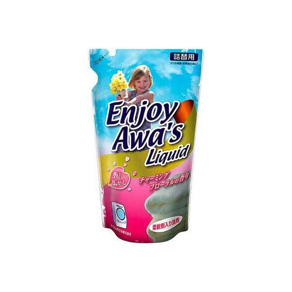 液体洗剤エンジョイアワーズ 詰替用 / 11327 800g ロケット石鹸 住環境用品/消耗品/洗剤 (M0821)