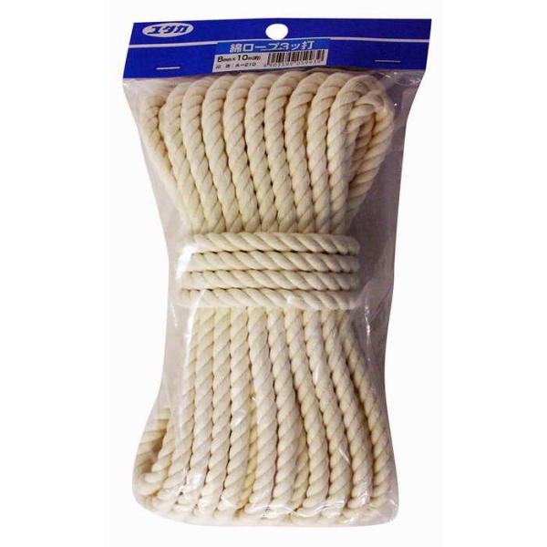 ユタカメイク Ａ−２１０農園芸、祭礼用、各種結束等。≪商品特徴≫●天然繊維なので、熱や摩擦に強いロープです。●農園芸、祭礼用、各種結束等。≪仕様≫●材質：綿≪注意事項≫●取り扱い説明書に記載されている内容をお読みのご使用ください。天然繊維な...