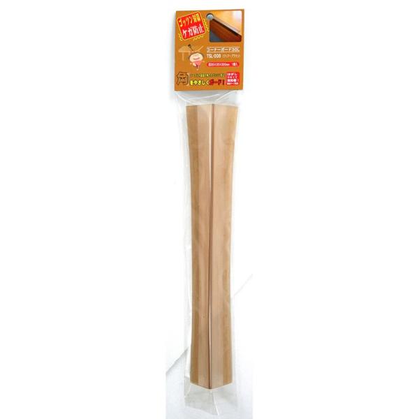 テーブルや家具の角などの危険なコーナーをやさしくガードします。弾力性のあるエラストマー樹脂製なので、ソフトな感触で衝突時のショックをやわらげる効果があります。木製家具にあわせたクリアーブラウン色で取付けても目立ちません。両面テープで貼るだけ...