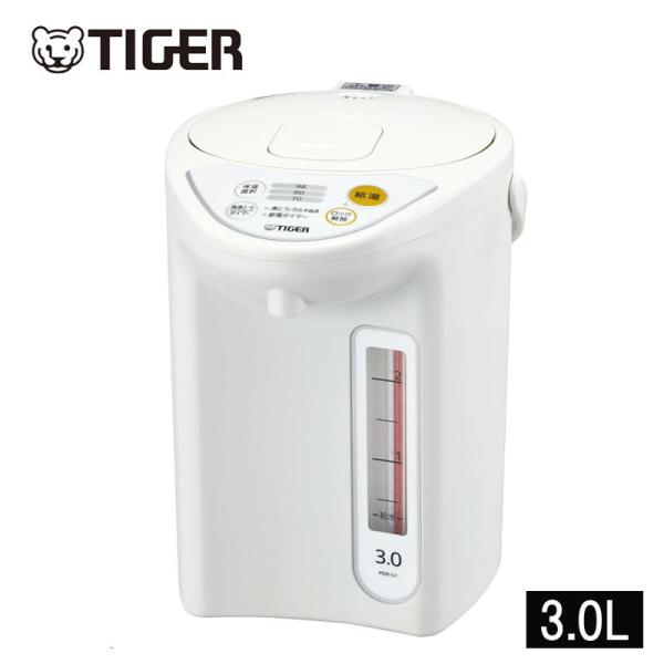 安心・安全が備わった「省スチーム設計」を搭載！マイコン電動タイプ【特徴】・節電タイマーで電気代お得・98・90・70の3段階で保温温度が選べる・省スチーム沸とう【仕様】・カラー：ホワイト(W)・容量：3L・定格消費電力：700W・年間消費電...