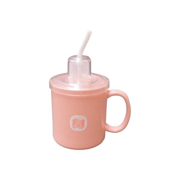 ストロー付きマグカップ / HS-N4-P ピンク 台和 食事関連/吸い飲み器/吸い飲み器 (E0327)