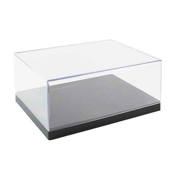 他サイト： 蝶プラ工業 コレクションケース UVカット フラット型 卓上 クリアケース クリア 透明 収納の商品画像