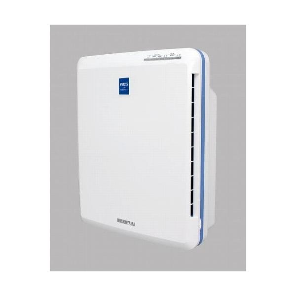 他サイト： [即納在庫品] アイリスオーヤマ 空気清浄機 ホワイト/ブルー PMAC-100 コンパクト 14畳 ハウスダスト 花粉 タイマー付の商品画像