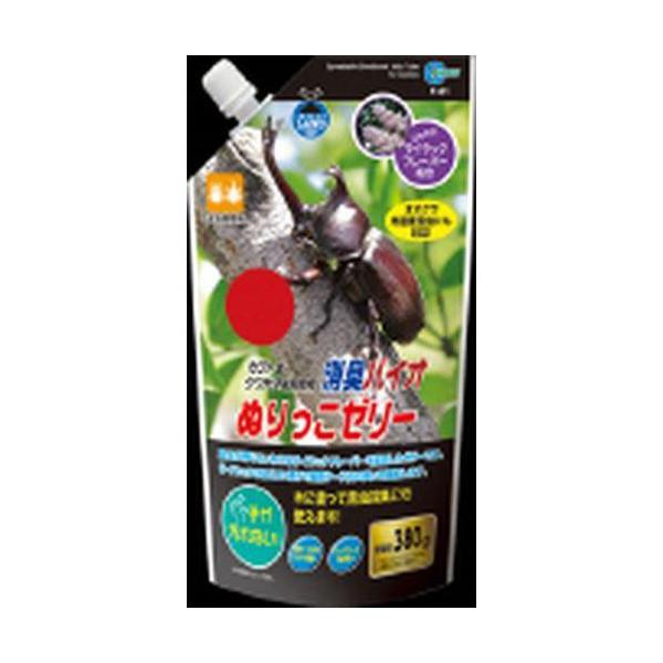 昆虫が好むといわれるライラックエキスを配合したゼリーです。木に塗って昆虫採集にも使えます。【原産国】日本【原材料】糖類(ブドウ糖果糖液糖・ブドウ糖・トレハロース)・りんご果汁・増粘安定剤(増粘多糖類)・酸味料・香料・保存料(安息香酸)・着色...