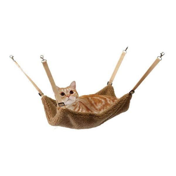 もこもこ素材の猫ケージ専用のハンモック猫ケージ専用のハンモックです。もももこ素材。