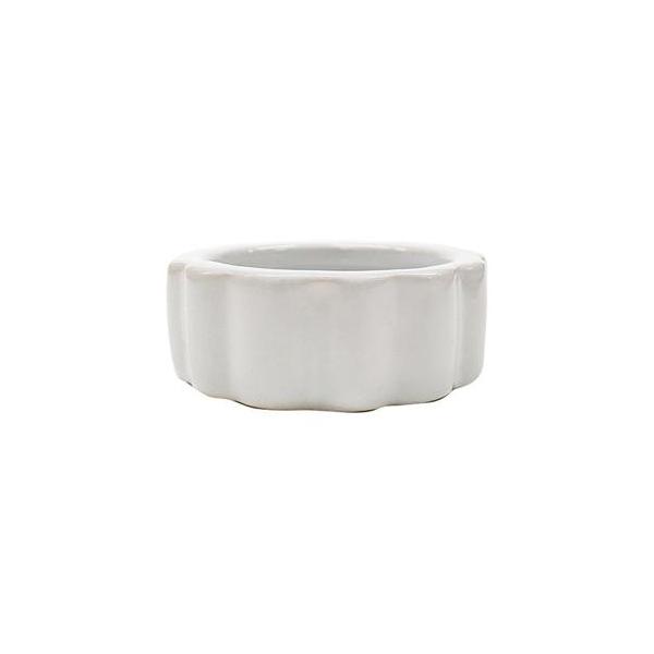 は虫類用食器Mサイズ。生餌の逃げ出しを防止するカエシ付き。陶器製でいつでも清潔。【原産国】中華人民共和国【原材料】陶土【使用方法】は虫類用の食器として