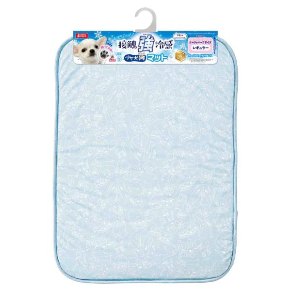 マルカン 接触強冷感ブサ犬マット レギュラー