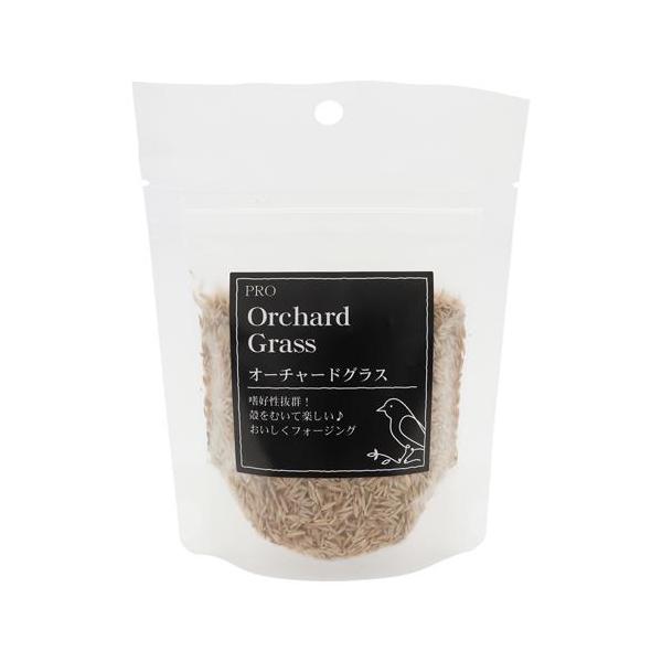 小さな粒で小型の小鳥にも食べやすく、殻を剥きながら実を探して食べることでたのしいフォージングに！【原材料】オーチャードグラス【使用方法】1日の主食の給与量の約5％を目安に補助食として与えてください。【使用上の注意】与える量は品種、大きさ、年...