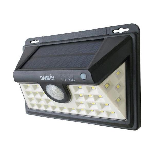 他サイト： 大進 広角ソーラーウォールライト DLS-NWL002の商品画像