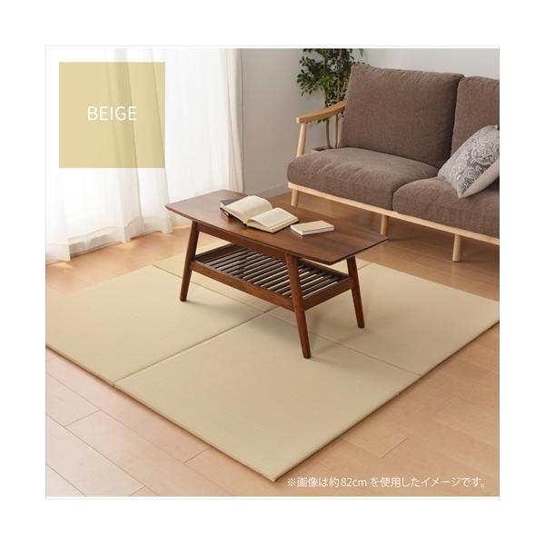 温泉旅館の様な洗える畳【仕様】○サイズ：約82×82×1.5cm○厚み：約15mm○カラ−：ベージュ○組成：表面：ポリプロピレン中材：ポリエステル裏面：不織布（滑りにくい加工付、裏面5カ所）○洗濯：不可○すべり止め：あり○原産国：中国○商品...