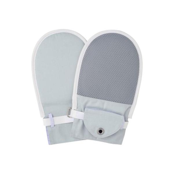 フドーてぶくろNo.5(甲側メッシュ) M 左右1組 / 105809 ブルー 竹虎 衣類/セーフティー用品/ミトン (U0058)